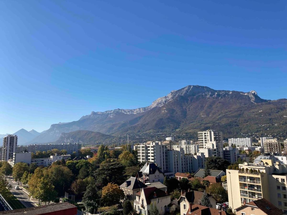 Apartament 2 Terrasses Vue A 360 Sur Les Montagnes Grenoble Zewnętrze zdjęcie