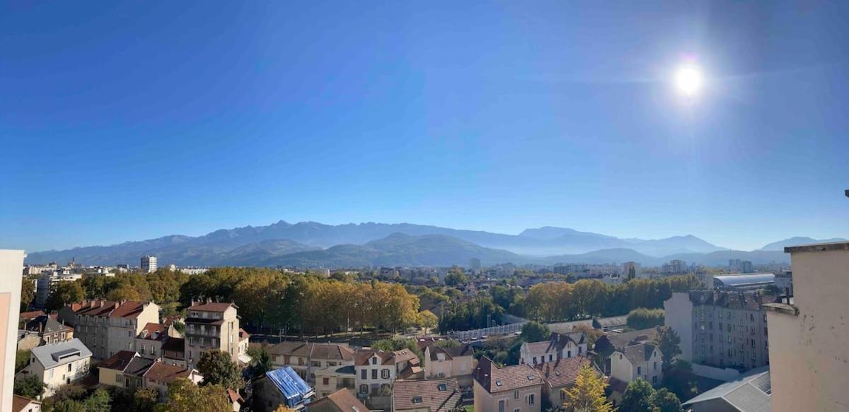 Apartament 2 Terrasses Vue A 360 Sur Les Montagnes Grenoble Zewnętrze zdjęcie