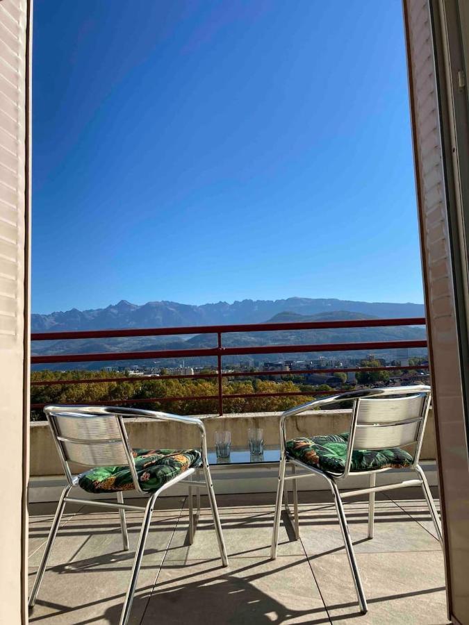 Apartament 2 Terrasses Vue A 360 Sur Les Montagnes Grenoble Zewnętrze zdjęcie